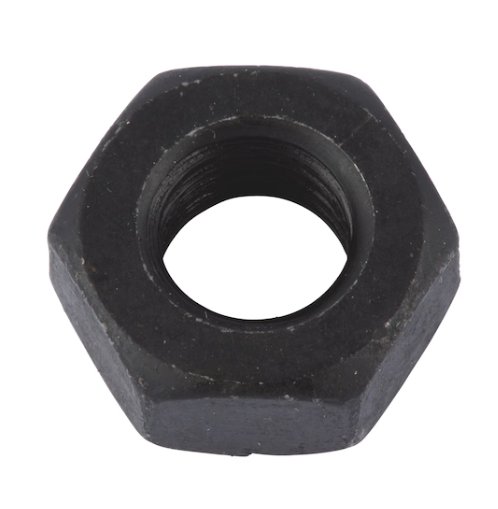 I8I Grade DIN 934 - ISO 4032 - UNI 5588 Hexagon Nuts Plain Black